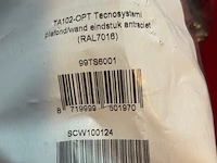 Tecnosystemi ta102 opt plafond/wand eindstuk antraciet (ral 7016) excl. magazijnbak - afbeelding 3 van  3