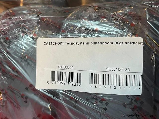 Tecnosytemi cae102-opt buitenbocht 90 gr excl. magazijnbak - afbeelding 3 van  3