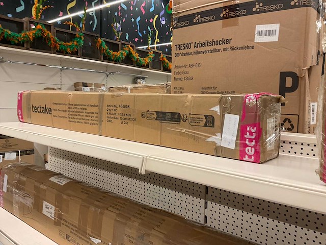 Tectake balkonmarkies - afbeelding 2 van  2