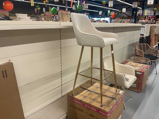 Tectake barkruk (2x) - afbeelding 2 van  3