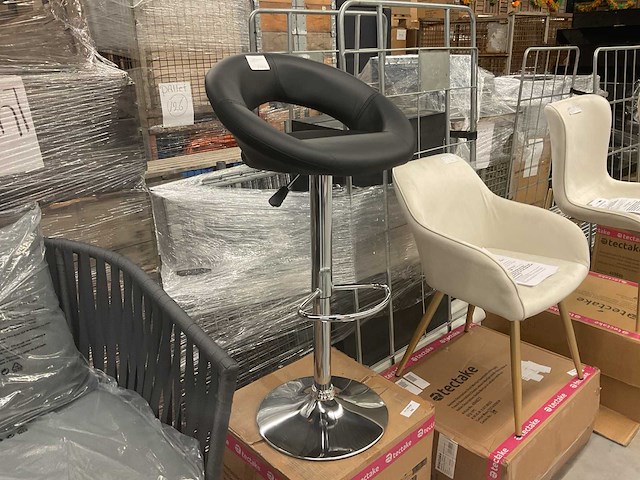 Tectake barkruk - afbeelding 2 van  5