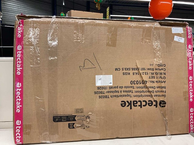 Tectake behangtafels - afbeelding 2 van  2