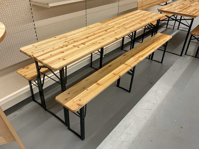 Tectake biertafel set - afbeelding 1 van  4