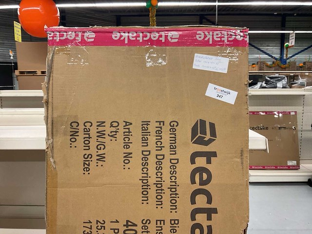 Tectake biertafel set - afbeelding 4 van  4