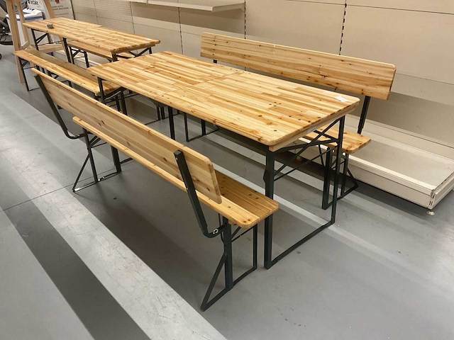 Tectake biertafel set - afbeelding 2 van  3