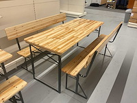 Tectake biertafel set - afbeelding 1 van  3
