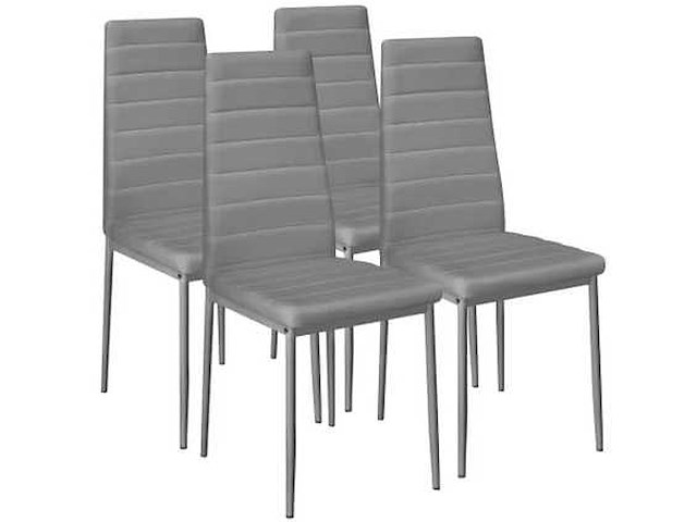 Tectake eetkamerstoel (4x) - afbeelding 1 van  2