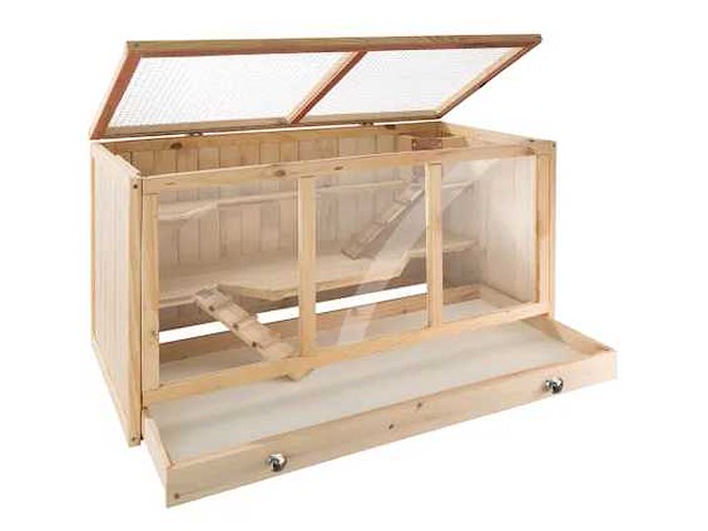 Tectake goldie knaagdierkooi - afbeelding 1 van  2