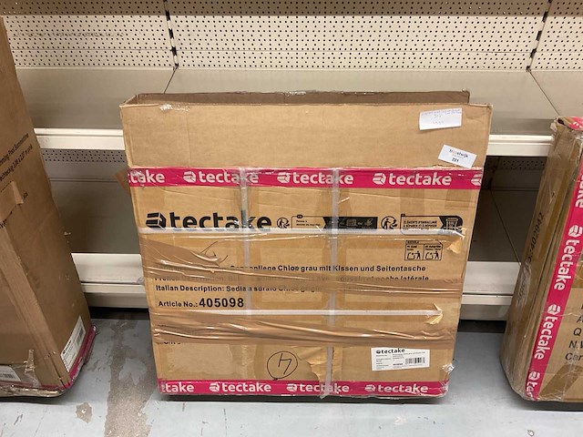 Tectake ligbed - afbeelding 2 van  2