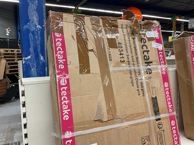 Tectake ligbed - afbeelding 2 van  2