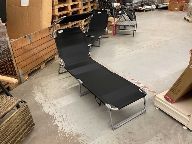 Tectake ligbed - afbeelding 1 van  4