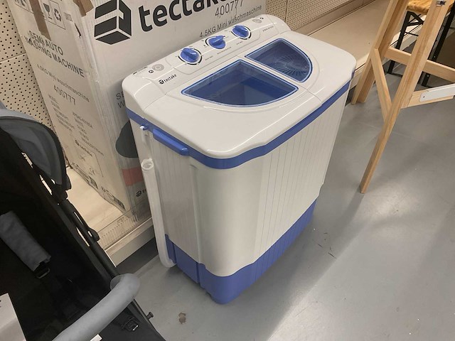 Tectake mini wasmachine - afbeelding 2 van  5
