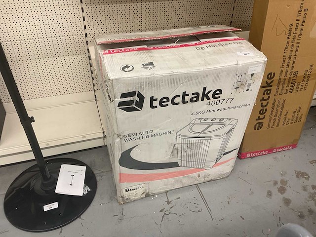 Tectake mini wasmachine - afbeelding 5 van  5