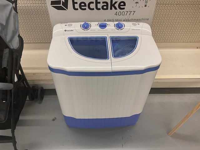 Tectake mini wasmachine - afbeelding 1 van  5