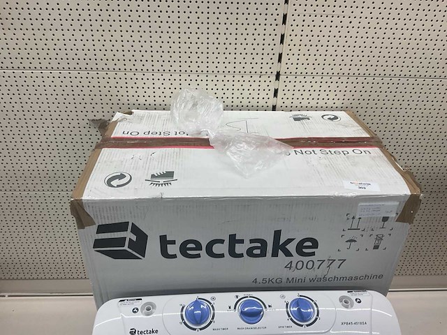Tectake mini wasmachine - afbeelding 5 van  5