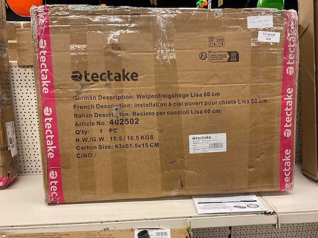 Tectake puppyren - afbeelding 2 van  2