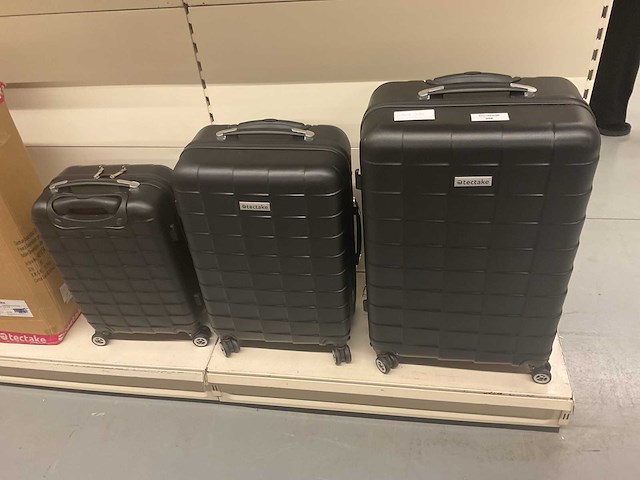 Tectake reiskofferset - afbeelding 2 van  4