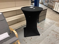 Tectake statafel met hoes - afbeelding 1 van  2