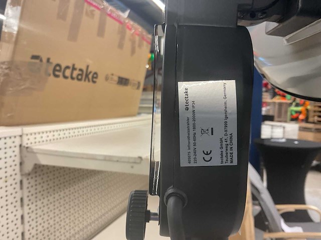 Tectake terrasverwarming - afbeelding 4 van  4