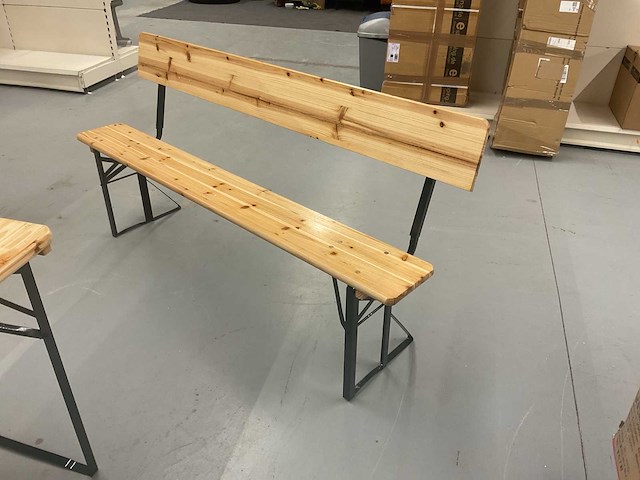 Tectake tuinbank (2x) - afbeelding 1 van  4