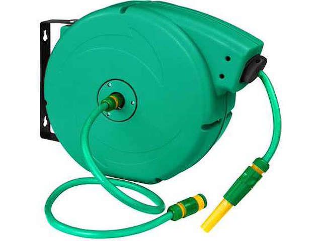 Tectake tuinslangen op haspel - afbeelding 1 van  2