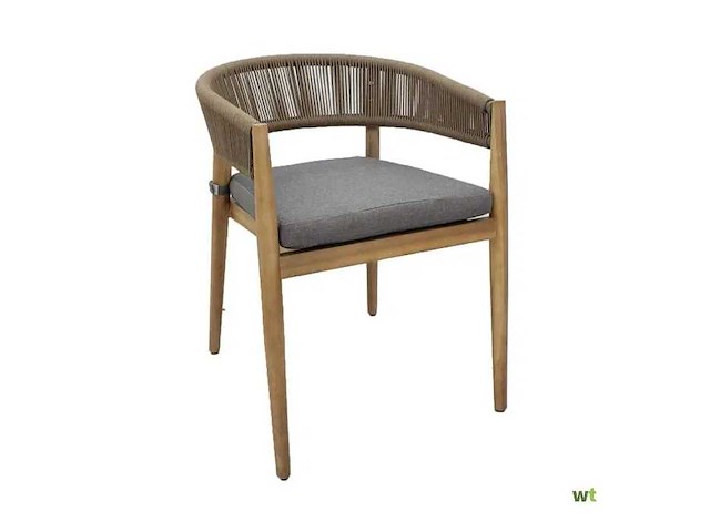 Tectake tuinstoel (2x) - afbeelding 1 van  4