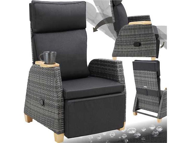 Tectake tuinstoel - afbeelding 1 van  1