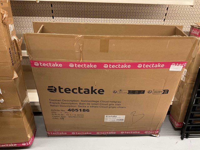 Tectake tuinstoel - afbeelding 4 van  4