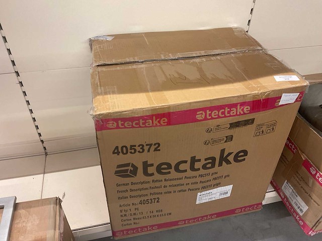 Tectake tuinstoel - afbeelding 2 van  2