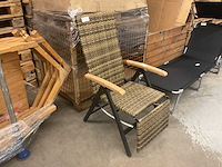 Tectake tuinstoel - afbeelding 2 van  4