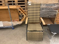 Tectake tuinstoel - afbeelding 3 van  4