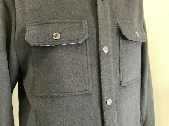 Ted baker - mma-aderbry - wool blend overshirt maat 4 - afbeelding 3 van  5