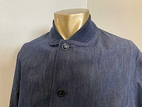 Ted baker - mmo-conham - denim look bomber jacket maat 4 - afbeelding 4 van  6
