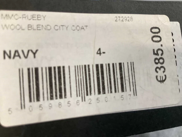 Ted baker - mmo-rueby - wool blended city coat maat 4 - afbeelding 4 van  5