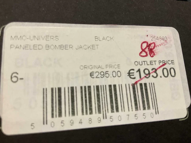 Ted baker - mmo-univers - paneled bomber jacket maat 6 - afbeelding 4 van  5