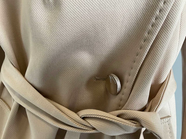 Ted baker - wmo-rosiaas - hip length trench coat maat 2 - afbeelding 3 van  6