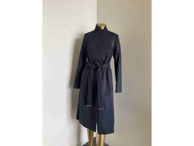 Ted baker - wmo-rosina - midi belted wool wrap coat maat 0 - afbeelding 2 van  8