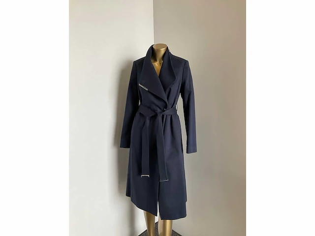 Ted baker - wmo-rosina - midi belted wool wrap coat maat 0 - afbeelding 3 van  8