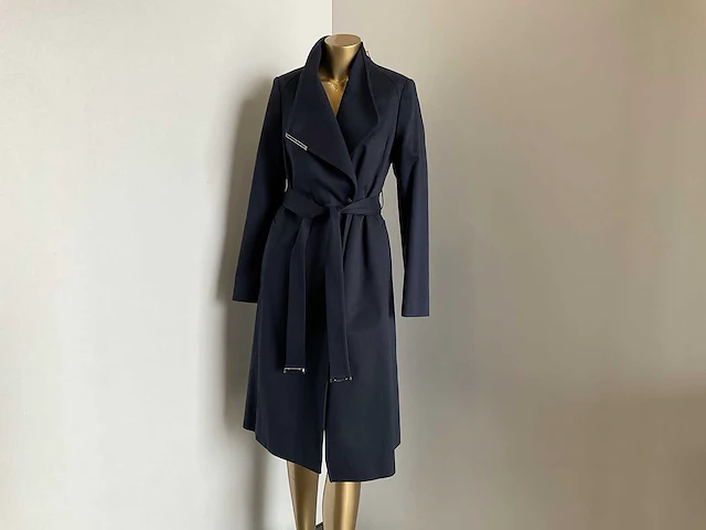 Ted baker - wmo-rosina - midi belted wool wrap coat maat 1 - afbeelding 1 van  8