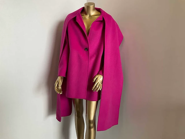 Ted baker - wmo-skylorr - scarf detail coat maat 1 - afbeelding 1 van  5