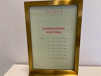 Ted baker - wmo-skylorr - scarf detail coat maat 1 - afbeelding 5 van  5