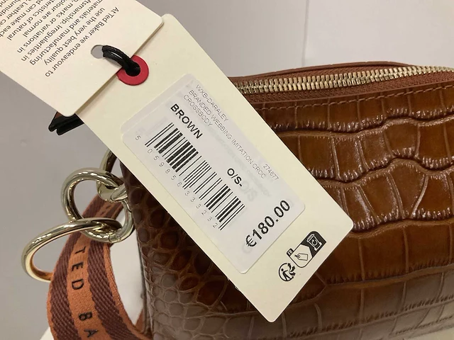 Ted baker - wxb-daraley - branded webbing imitation croc crossbody - afbeelding 2 van  3