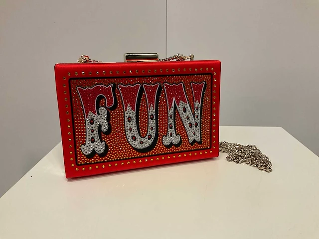 Ted baker - wxb-funia - fun box clutch bag - afbeelding 1 van  3