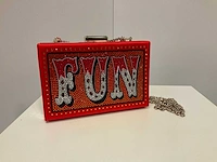 Ted baker - wxb-funia - fun box clutch bag - afbeelding 1 van  3