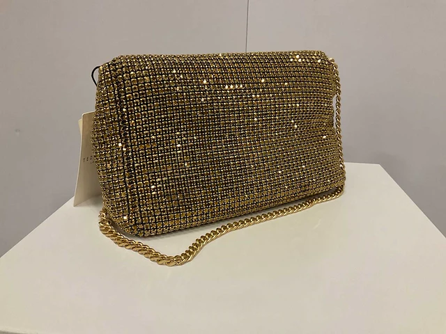 Ted baker - wxb-glitzet - crystal baguette clutch bag - afbeelding 3 van  4