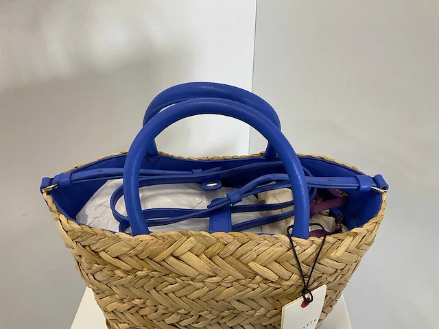 Ted baker - wxb-ivelie - medium raffia weave tote - afbeelding 3 van  4