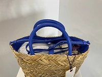 Ted baker - wxb-ivelie - medium raffia weave tote - afbeelding 3 van  4