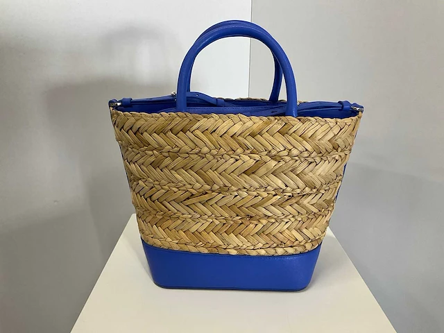 Ted baker - wxb-ivelie - medium raffia weave tote - afbeelding 4 van  4