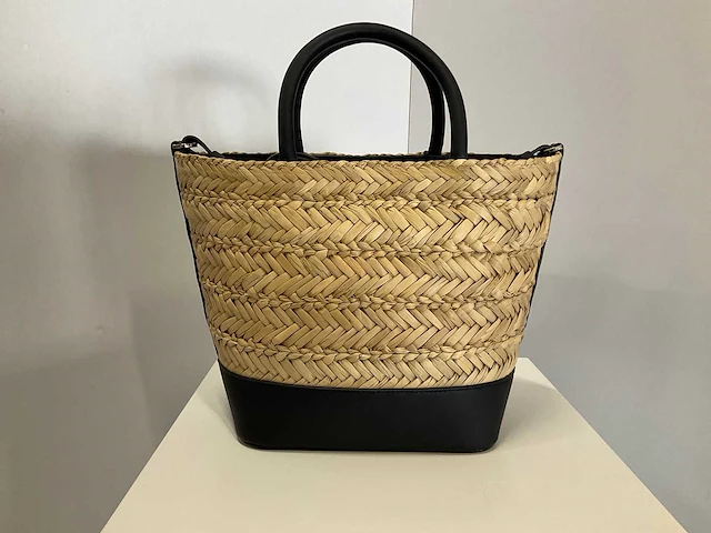 Ted baker - wxb-ivelie - medium raffia weave tote - afbeelding 4 van  4