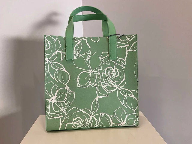 Ted baker - wxb-linecon - linear floral small icon bag - afbeelding 1 van  3